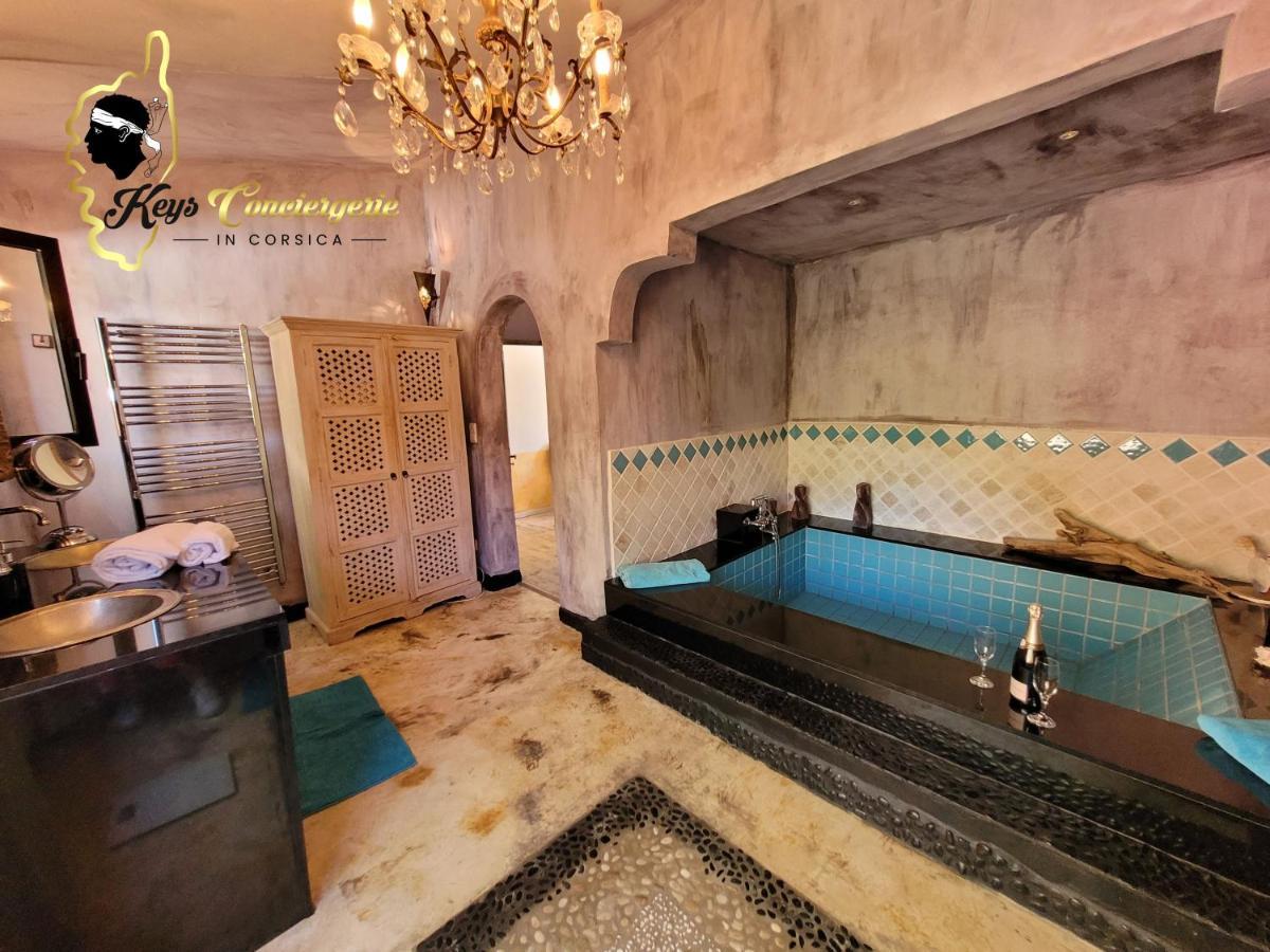 Casa Salya 8 Pers Piscine Privee Chauffee San Cipriano Villa Lecci Exteriör bild