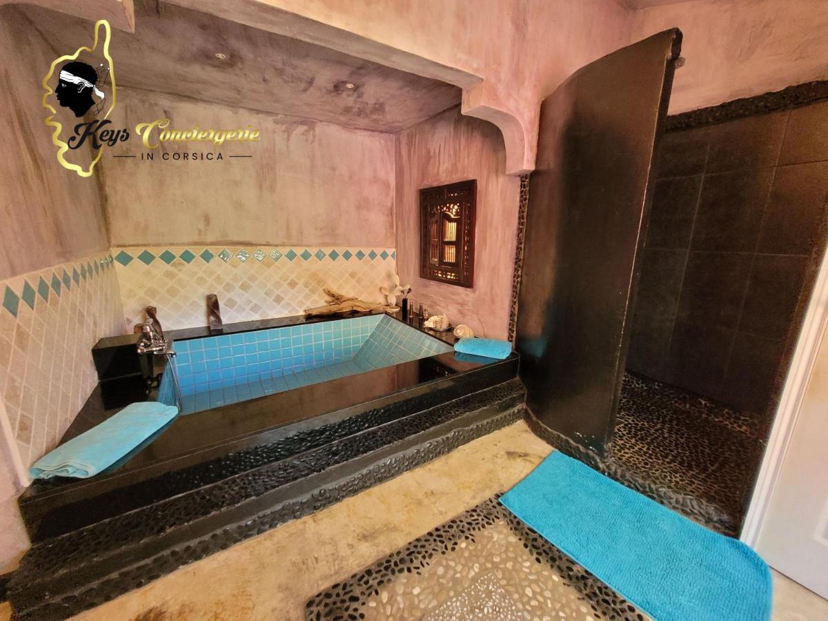 Casa Salya 8 Pers Piscine Privee Chauffee San Cipriano Villa Lecci Exteriör bild
