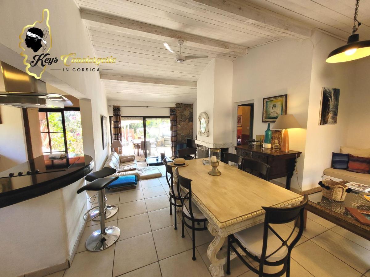 Casa Salya 8 Pers Piscine Privee Chauffee San Cipriano Villa Lecci Exteriör bild
