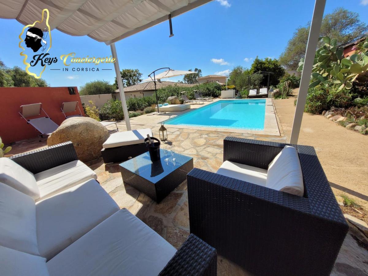 Casa Salya 8 Pers Piscine Privee Chauffee San Cipriano Villa Lecci Exteriör bild