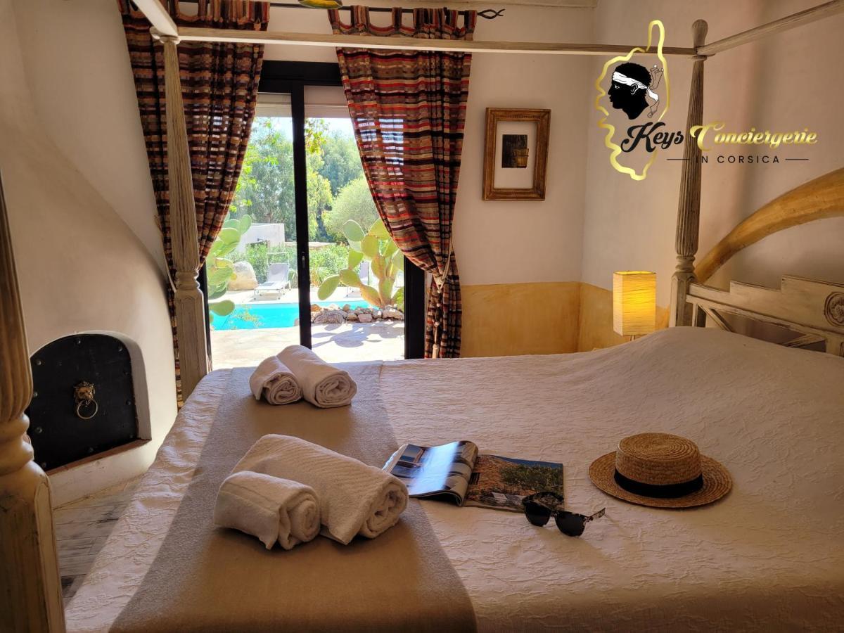 Casa Salya 8 Pers Piscine Privee Chauffee San Cipriano Villa Lecci Exteriör bild