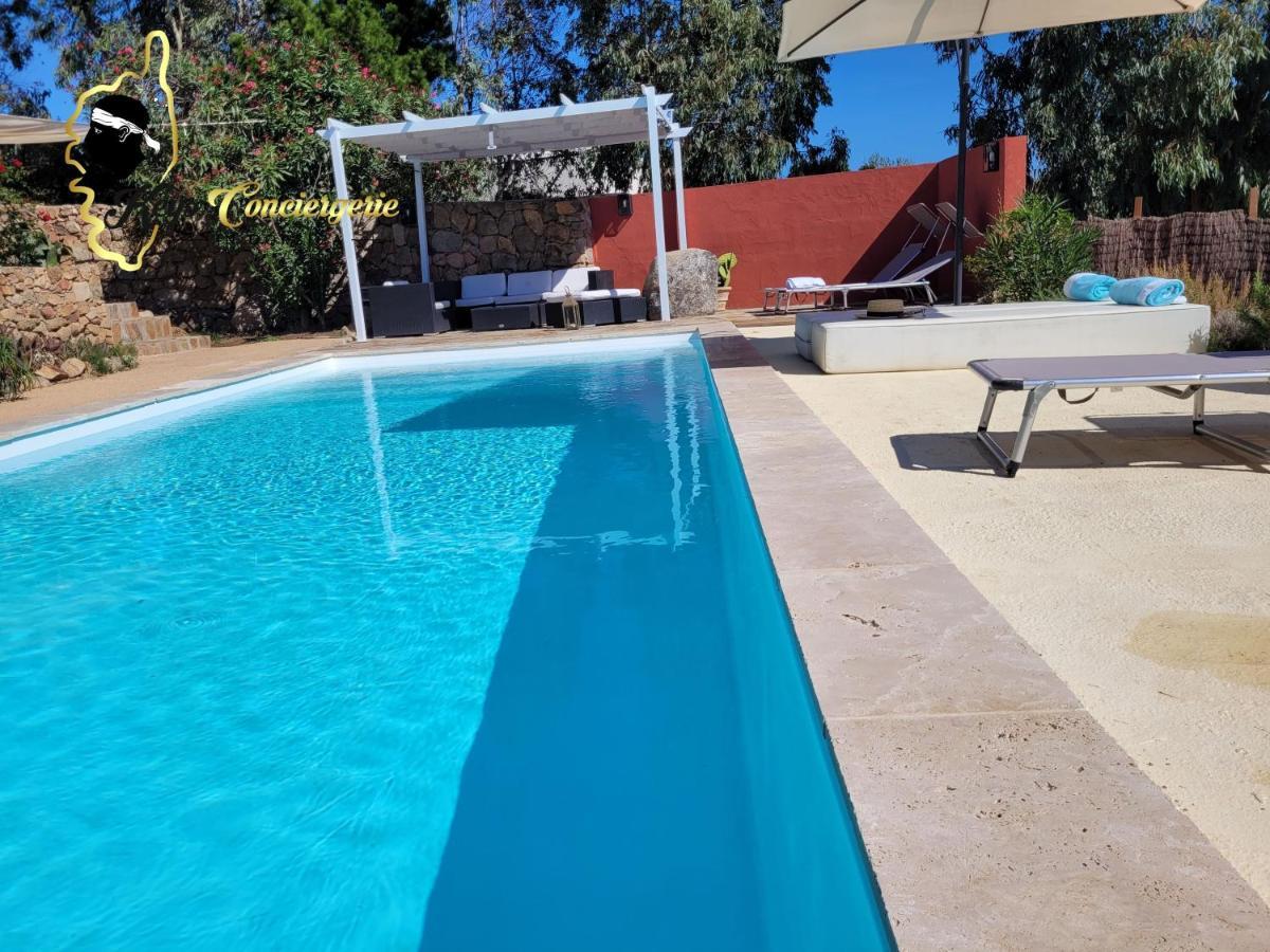 Casa Salya 8 Pers Piscine Privee Chauffee San Cipriano Villa Lecci Exteriör bild