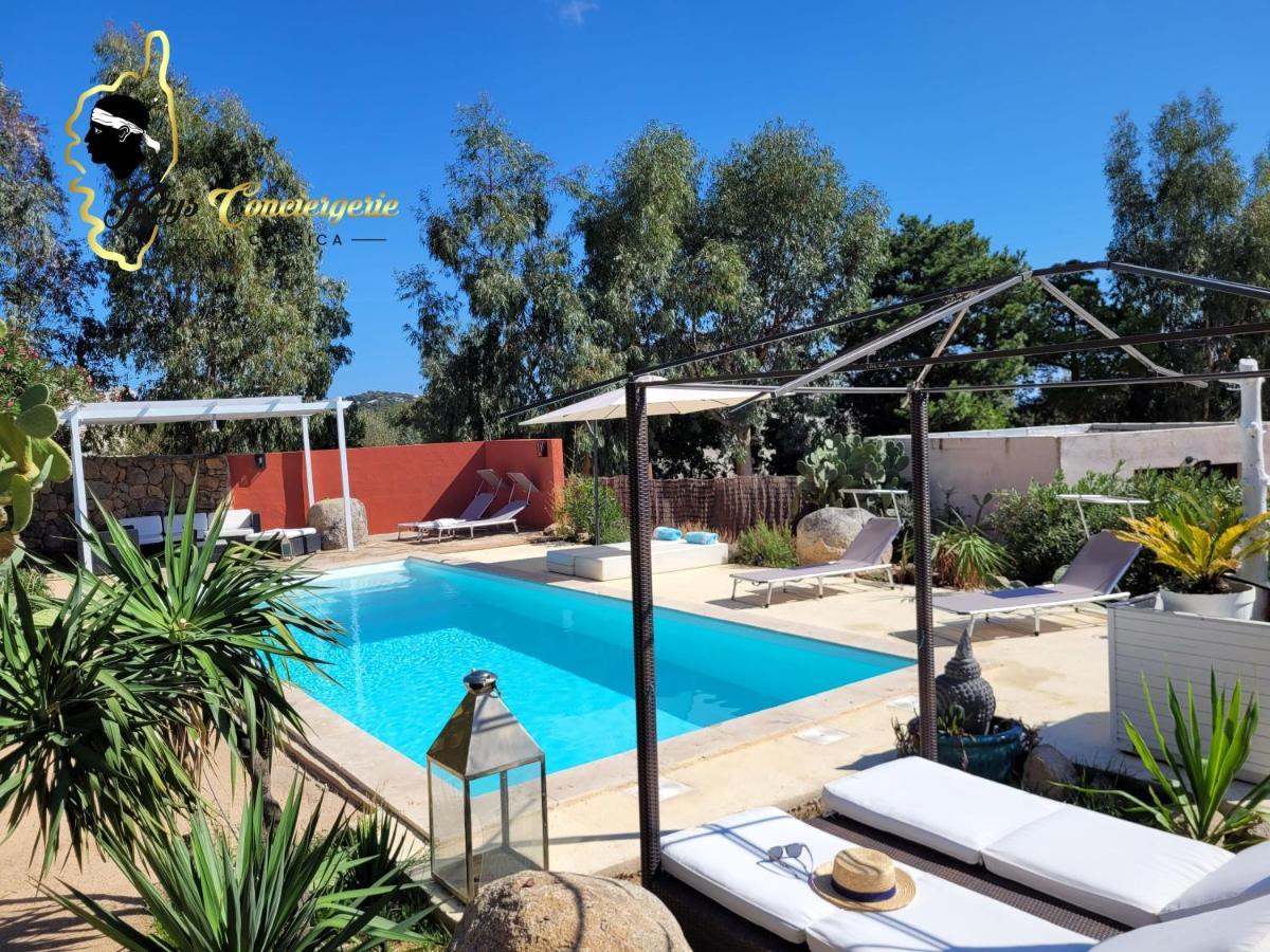 Casa Salya 8 Pers Piscine Privee Chauffee San Cipriano Villa Lecci Exteriör bild