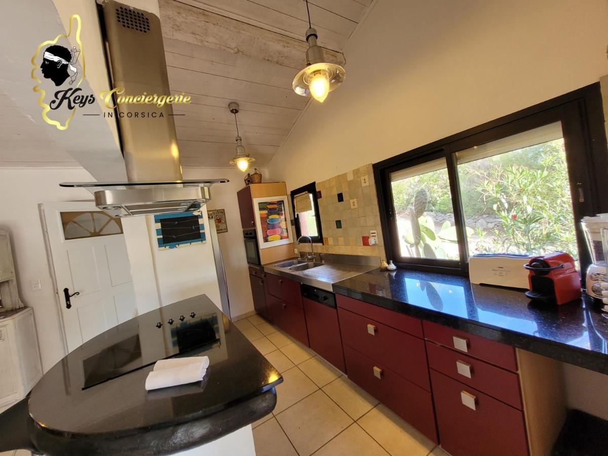 Casa Salya 8 Pers Piscine Privee Chauffee San Cipriano Villa Lecci Exteriör bild