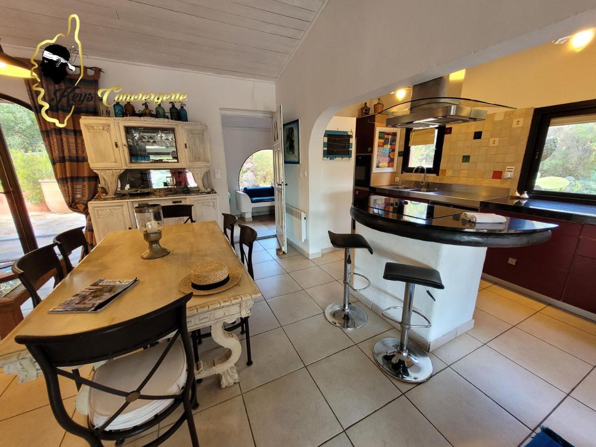 Casa Salya 8 Pers Piscine Privee Chauffee San Cipriano Villa Lecci Exteriör bild