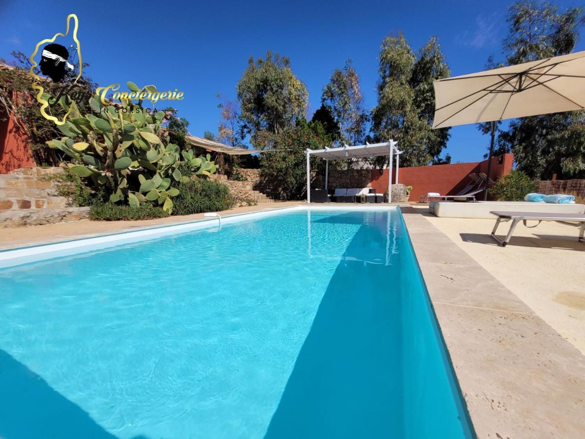 Casa Salya 8 Pers Piscine Privee Chauffee San Cipriano Villa Lecci Exteriör bild