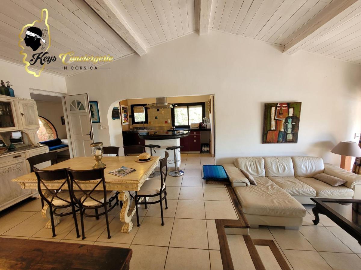 Casa Salya 8 Pers Piscine Privee Chauffee San Cipriano Villa Lecci Exteriör bild