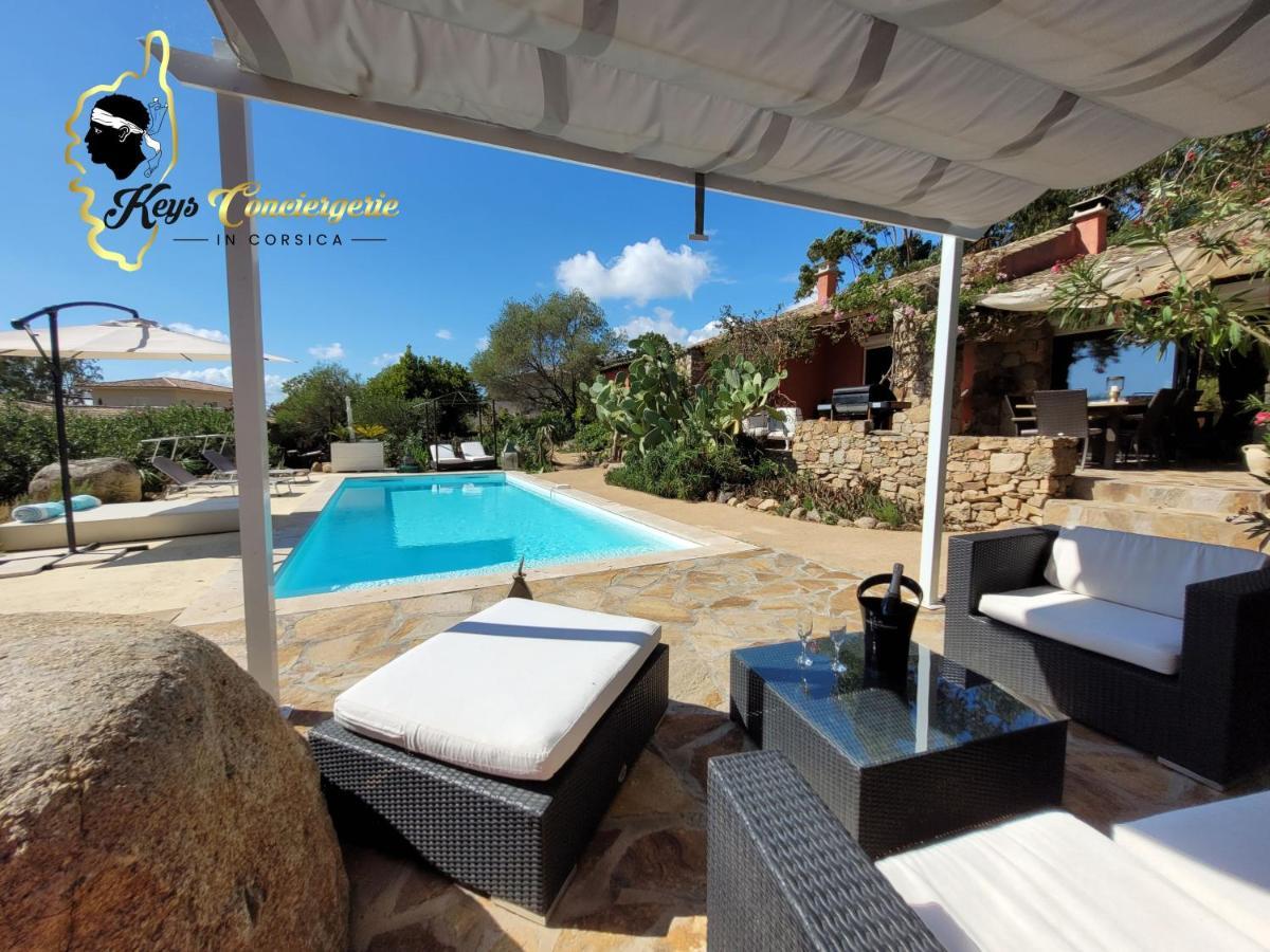 Casa Salya 8 Pers Piscine Privee Chauffee San Cipriano Villa Lecci Exteriör bild