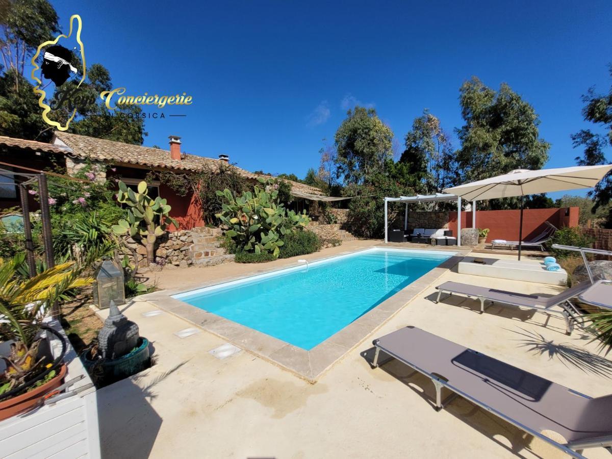 Casa Salya 8 Pers Piscine Privee Chauffee San Cipriano Villa Lecci Exteriör bild