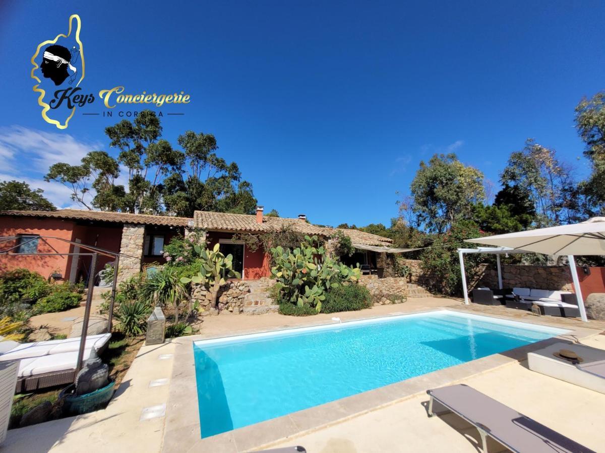 Casa Salya 8 Pers Piscine Privee Chauffee San Cipriano Villa Lecci Exteriör bild